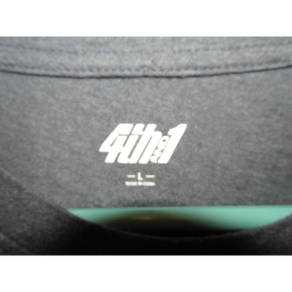 4th And 1 Indiana Hoosiers Gray Crew Neck Short Sleeve T-Shirt Size L - Picture 5 of 7